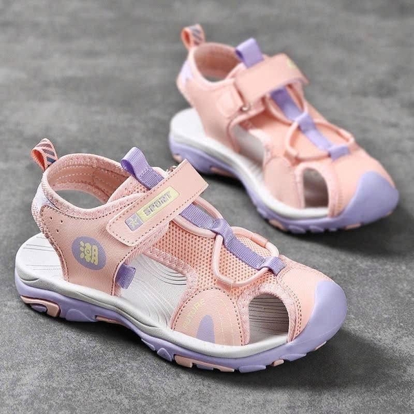 Sandal Future bít mũi chân 3 màu cho bé