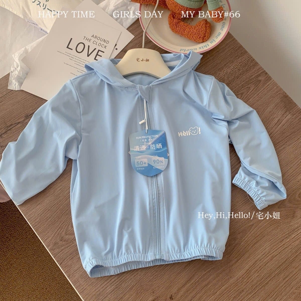 Áo chống nắng Hello hãng Xiaoniu UPF50+ 6 màu cho bé