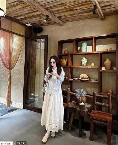 Chân váy thô chân ren 5 màu đen, trắng, hồng, kem, nâu cho nữ