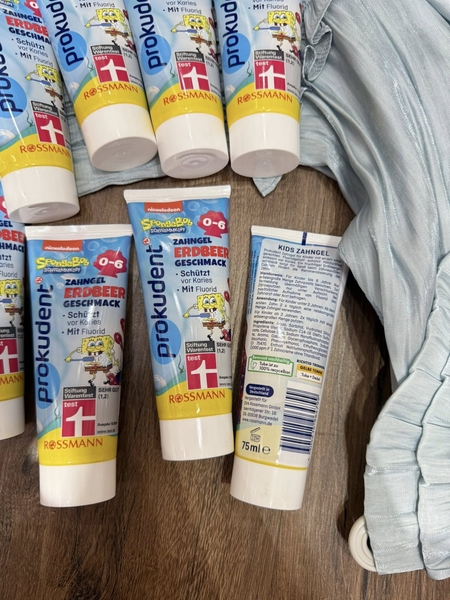Kem đánh răng Prokudent cho bé tuýp 75ml