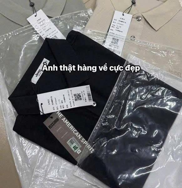 Áo polo Jeep Sprit cộc tay 3 màu xanh rêu, trắng, đen