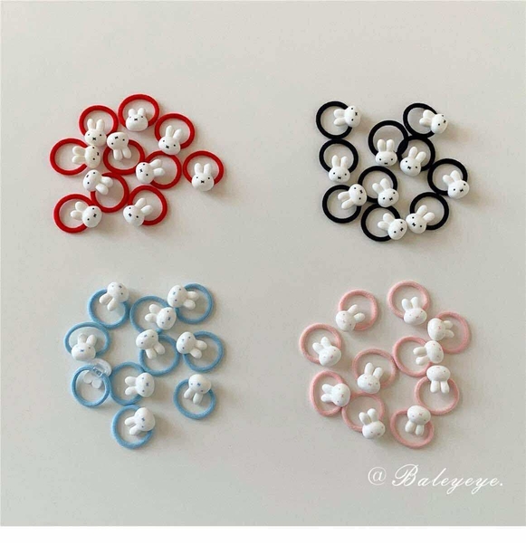 Set 40 dây chun hình thỏ