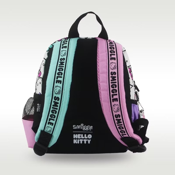 Balo Smiggle 3D mầm non size 26x21cm mẫu Sư tử, thỏ, Hello Kitty, Peppa, Stitch...