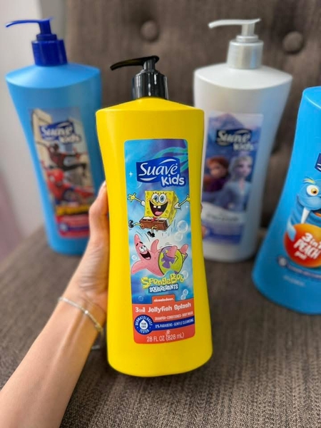 Sữa tắm gội 2in1 cho bé Suave kids 828ml