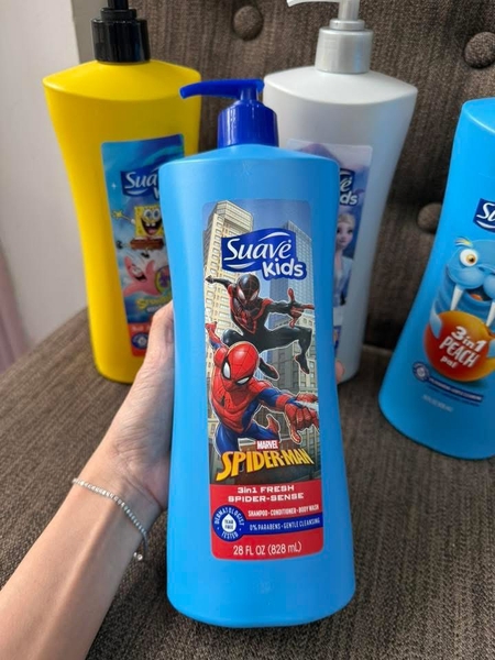 Sữa tắm gội 2in1 cho bé Suave kids 828ml