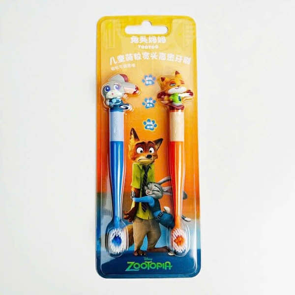 Bàn chải Zootopia cáo Nick, thỏ Judy Disney