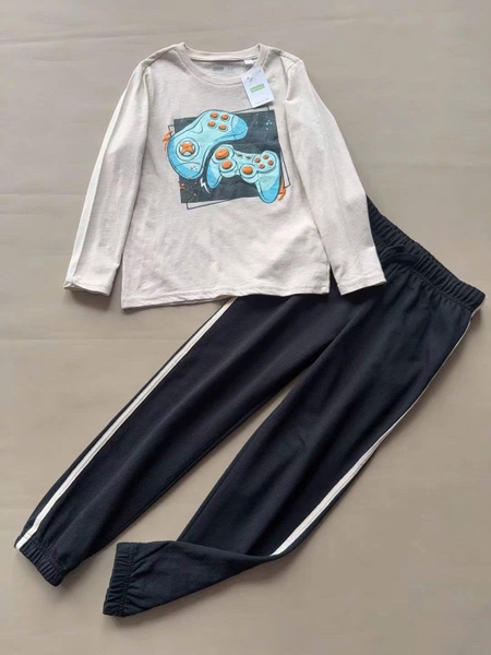 Bộ cotton dài tay hãng Delta, Disney, Marvel 4 mẫu Spiderman, khủng long, Game, Mickey