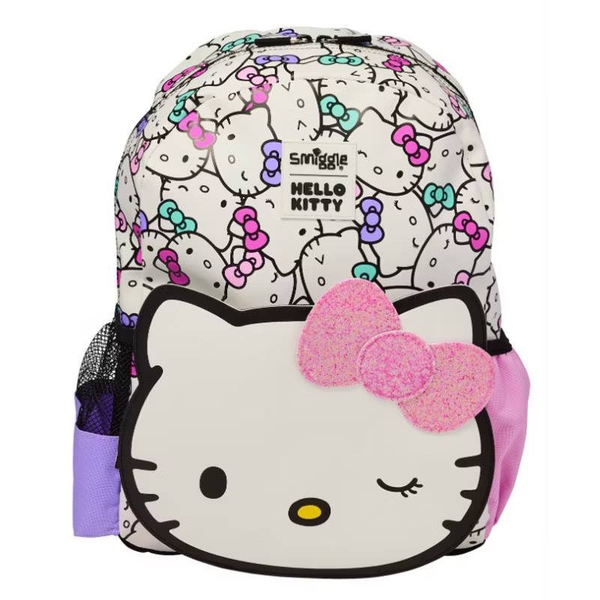 Balo Smiggle mẫu 3D size 36x28cm cho bé trai, bé gái