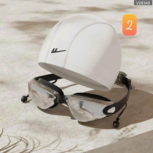 Set mũ và kính bơi WARRIOR 9 mẫu