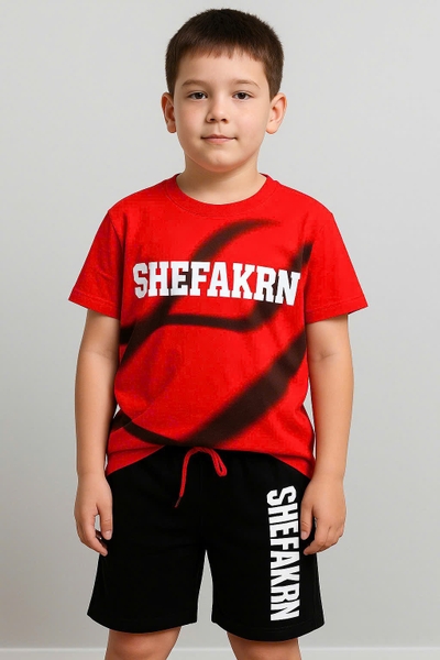 Bộ cộc tay H&M 7 màu in chữ Amazing, Tong, Sorry Your...size đại cho bé trai