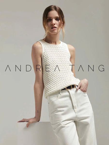 Áo dệt kim ba lỗ Massimo Dutti nhiều màu cho nữ