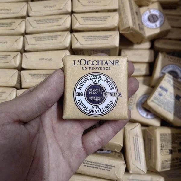 Set 2 bánh xà bông L'OCCITANE Shea Butter Extra Gentle Soap Verbena 50gr