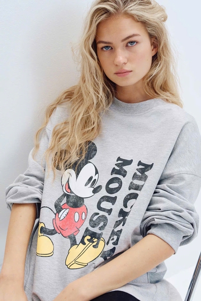 Bộ dài tay cotton Hiunikids 6 mẫu bé trai, bé gái Melody, Kitty, Mickey Paris, Thỏ