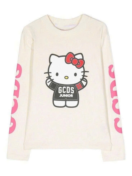Bộ dài tay cotton Hiunikids 6 mẫu bé trai, bé gái Melody, Kitty, Mickey Paris, Thỏ