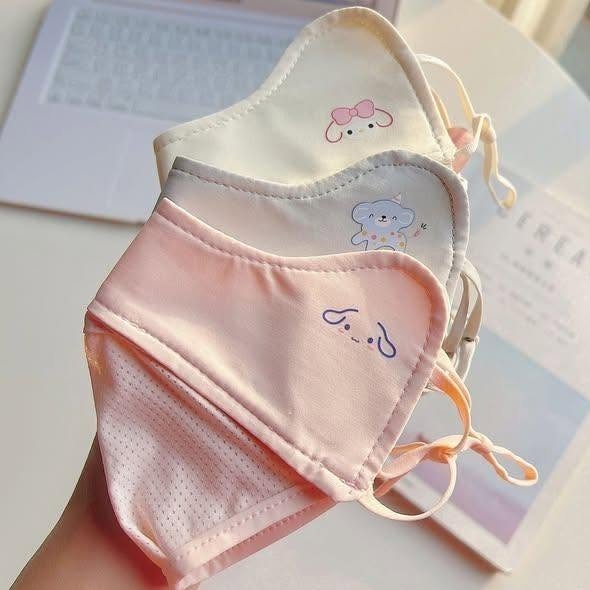 Set 4 chiếc khẩu trang vải cho bé