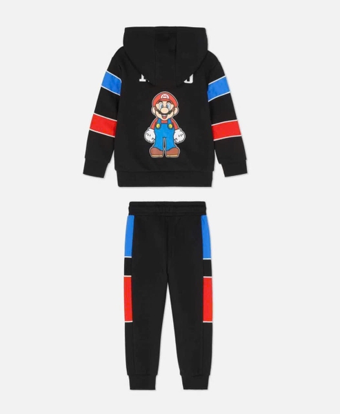 Bộ nỉ dài tay áo hoodie Primark bé trai 3 mẫu Spiderman, Mario, Pokemon