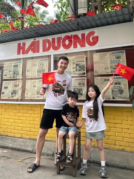 Áo phông TRẮNG Độc lập tự do cotton cộc tay Boonana