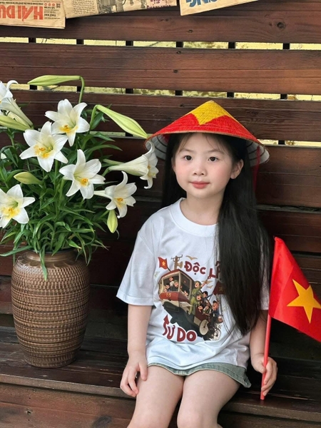 Áo phông TRẮNG Độc lập tự do cotton cộc tay Boonana