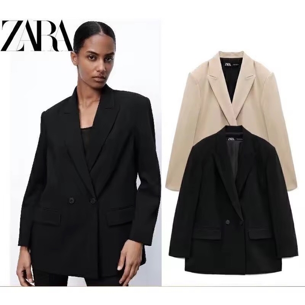 Áo khoác blazer Zara nhiều màu xanh rêu, đỏ, ghi, đen, be