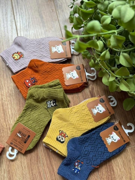 Set 10 đôi tất nhiều màu cho bé trai, bé gái