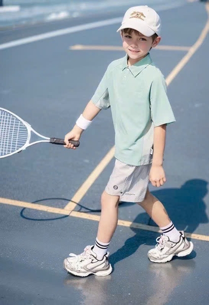 Bộ polo lacoste thể thao cộc tay Happyniuniu 3 màu xanh dương, navy, xanh ngọc