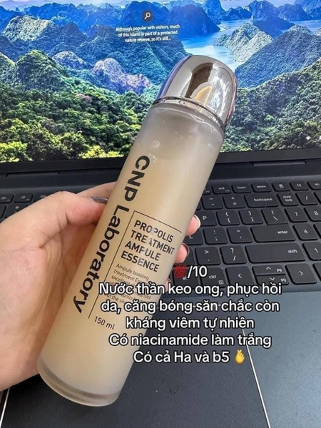 Set 2 lọ nước thần CNP Propolis Treatment Ampule Essence 150ml+100ml