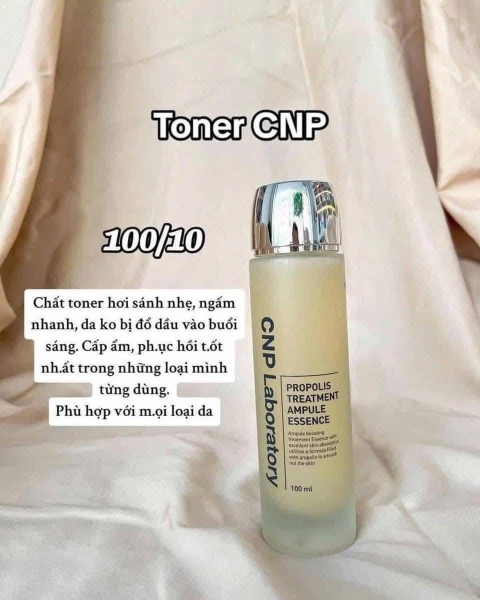 Set 2 lọ nước thần CNP Propolis Treatment Ampule Essence 150ml+100ml