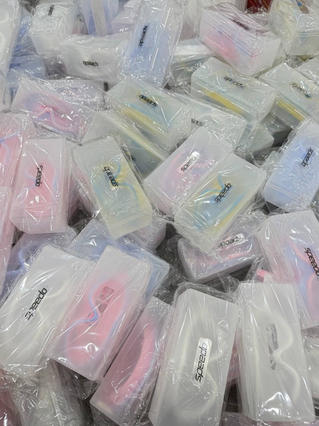Kính bơi Speedo mắt to 5 màu vàng, xanh, trắng, hồng