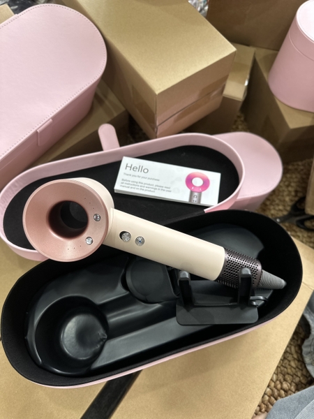 Máy sấy tóc ion 6 chế độ nóng, lạnh full hộp hồng