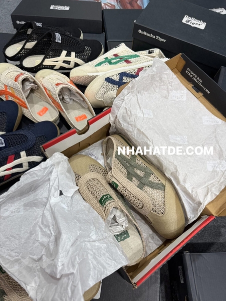 Giày Onitsuka Tiger Mexico 66 Sabot lưới thoáng khí nhiều màu