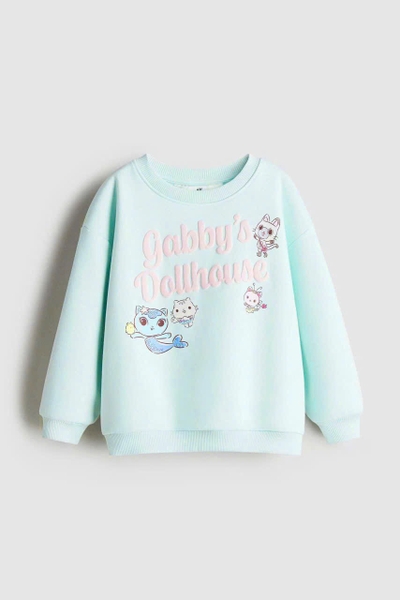 Bộ nỉ da cá Hiunikids dài tay bé gái 6 mẫu Hello Kitty, Sanrio, Gabby, Stitch