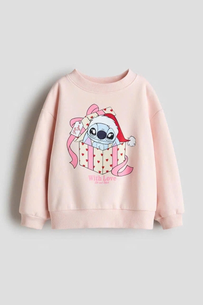 Bộ nỉ da cá Hiunikids dài tay bé gái 6 mẫu Hello Kitty, Sanrio, Gabby, Stitch