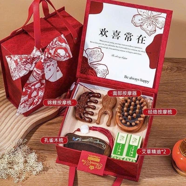 Set gỗ đàn hương 5 mẫu