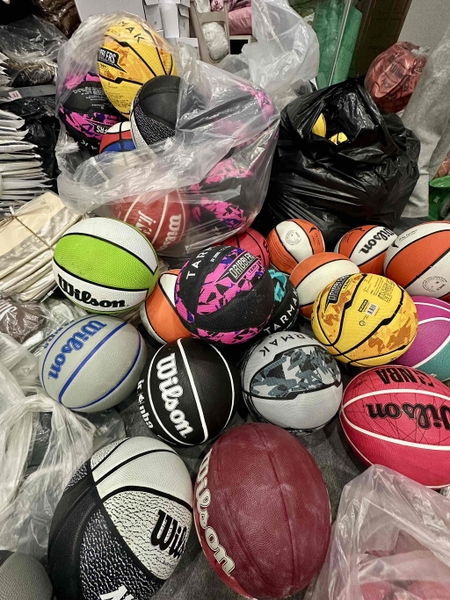 Bóng rổ nhiều mẫu cho bé