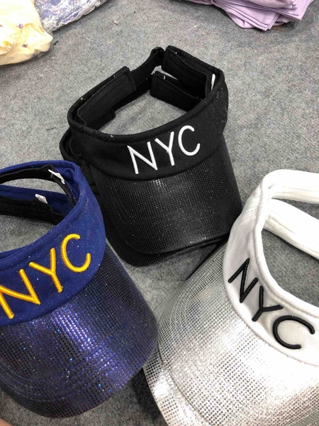 Mũ lưỡi trai nửa đầu NYC 3 màu