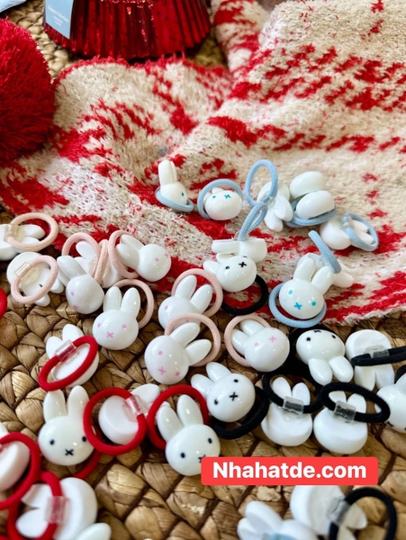 Set 40 dây chun hình thỏ
