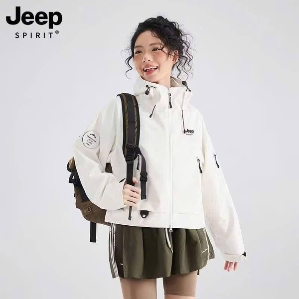 Áo khoác gió Jeep dáng lửng cho nữ 6 màu