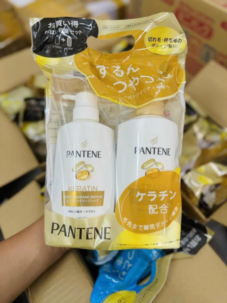 Cặp gội và xả Pantene 270ml 2 màu