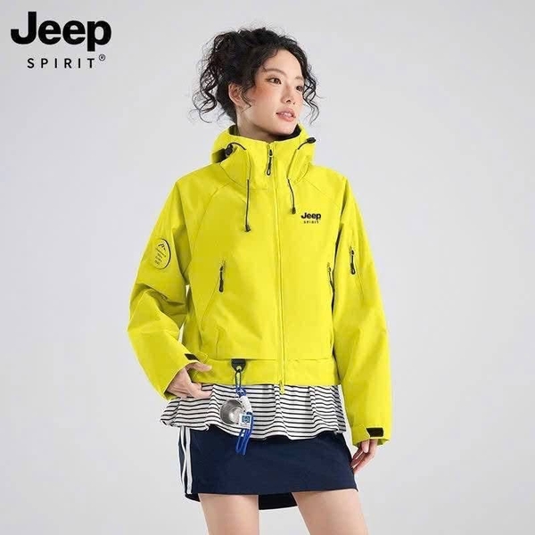 Áo khoác gió Jeep dáng lửng cho nữ 6 màu