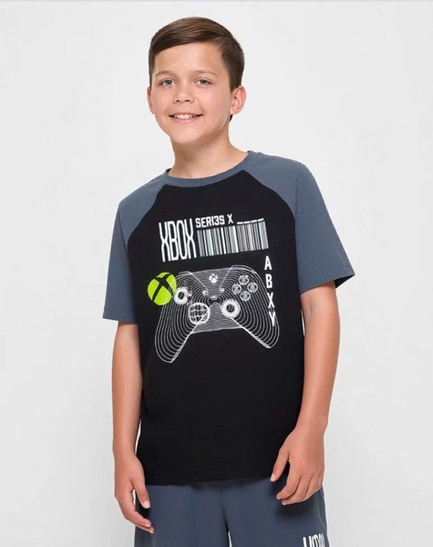 Bộ cộc tay bé trai 3 mẫu Minecraft, Spiderman, Xbox