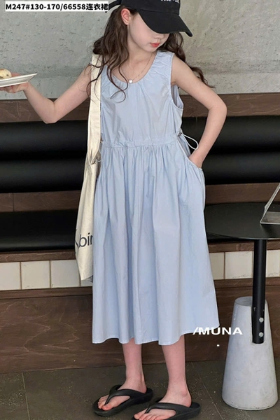 Váy sát nách Munaya Studio túi hộp dáng suông chữ A 2 màu vàng, xanh