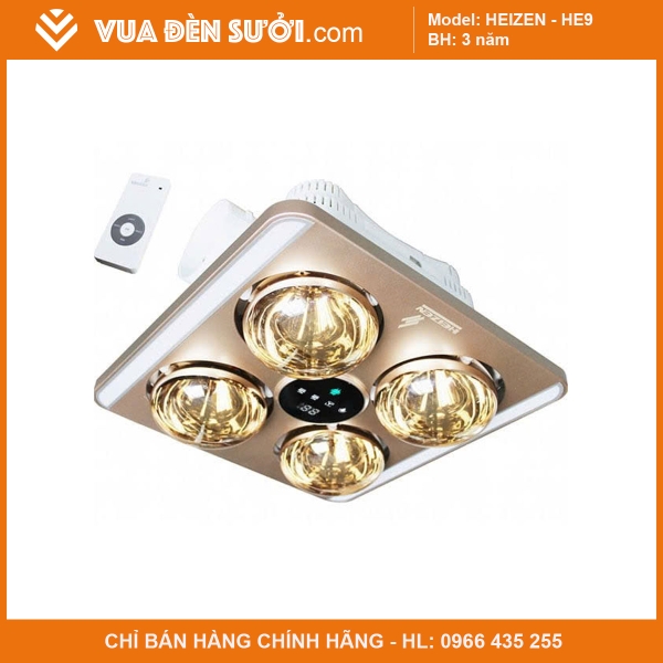 Đèn sưởi âm trần HEIZEN - HE9