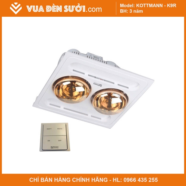 Đèn sưởi âm trần KOTTMANN - K9R
