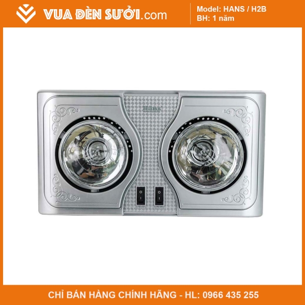 Đèn sưởi nhà tắm HANS - H2B