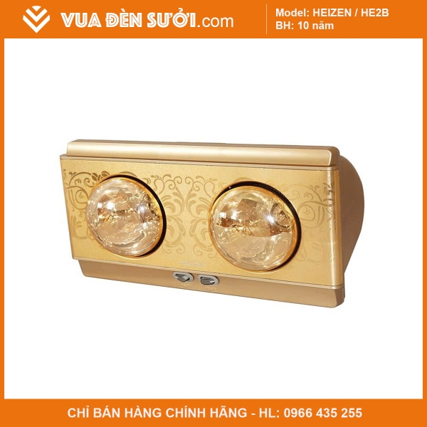 Đèn sưởi nhà tắm Heizen - HE2B