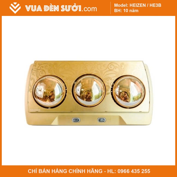 Đèn sưởi nhà tắm HEIZEN - HE3B