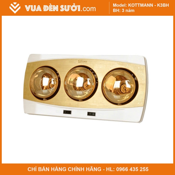 Đèn sưởi nhà tắm KOTTMANN - K3BH