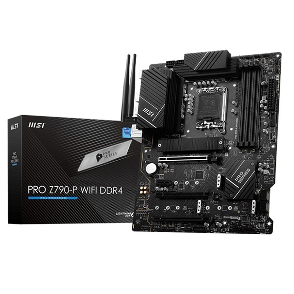 Mainboard MSI PRO Z790-P WIFI DDR4 (Intel Z790/ Socket 1700/ ATX/ 4 khe ram)