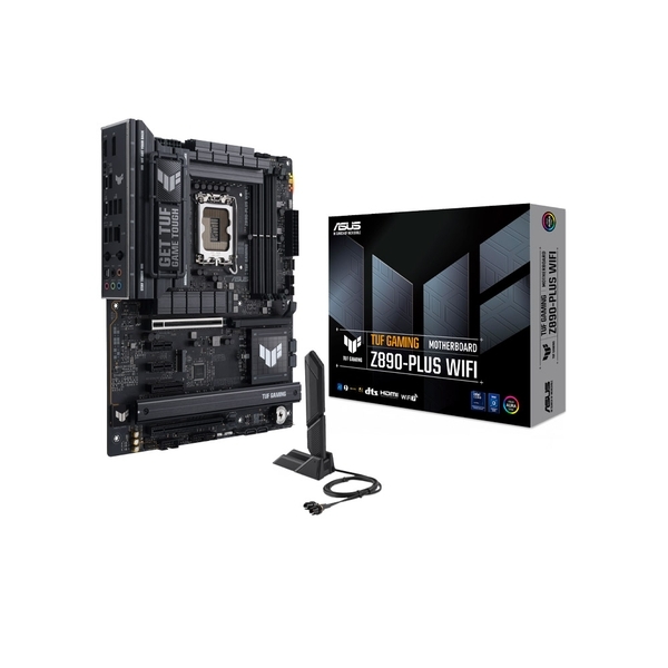 Mainboard Asus TUF Gaming Z890-PLUS WIFI (Intel Z890/ Socket 1851/ ATX/ 4 khe ram/ DDR5/ 2.5 Gigabit LAN)