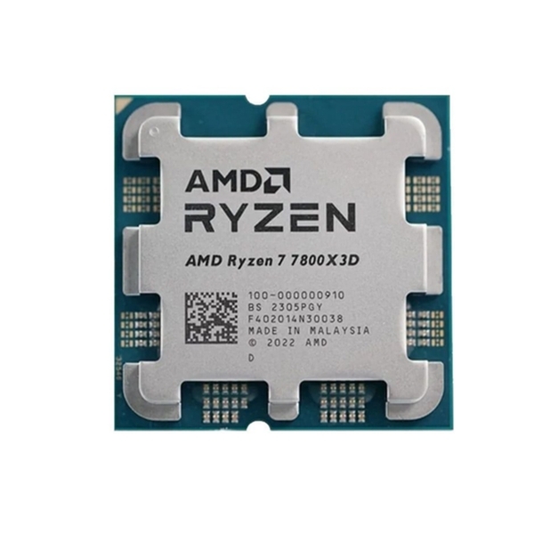 CPU AMD Ryzen 7 7800X3D Tray | 4.2 GHz (5.0GHz Max Boost) | 104MB Cache | 8 cores, 16 threads | 120W | Socket AM5